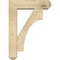 Ekena Millwork Westlake Craftsman Rough Sawn Bracket w/ Offset Brace, Douglas Fir, 6"W x 20"D x 28"H BKT0604X20X28WTL04RDF - alternate 2